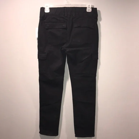 NWT FRED by FRED SEGAL Black Cropped Pants Size 26 - Picture 6 of 8